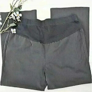 Motherhood Black Bootcut Dress Pants